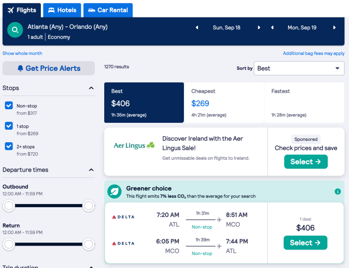 Skyscanner flights minute cheapest