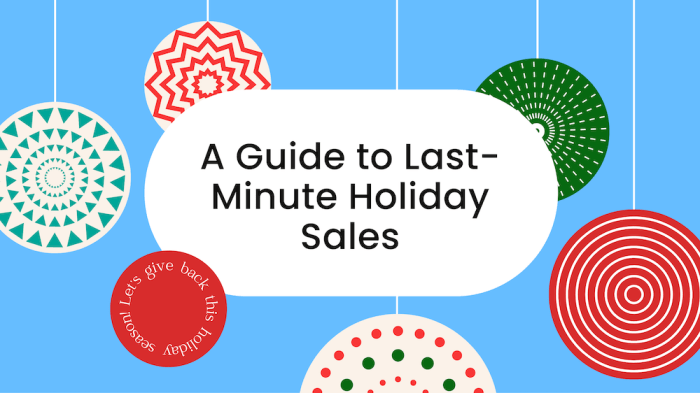 Holiday minute last ideas sales marketing boost